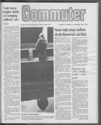 Commuter - Apr. 6, 1983 - Volume 14, Edition 22 thumbnail