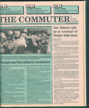 Commuter - Feb. 20, 1991 - Volume 23, Edition 16 thumbnail