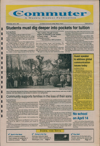 Commuter - Apr. 5, 1995 - Volume 26, Edition 17B thumbnail