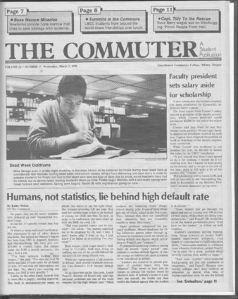 Commuter - Mar. 7, 1990 - Volume 22, Edition 17 thumbnail