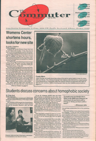 Commuter - Feb. 23, 1994 - Volume 25, Edition 16 thumbnail