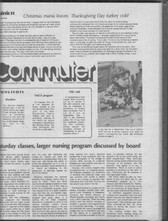 Commuter - Nov. 24, 1976 - Volume 8, Edition 8 thumbnail