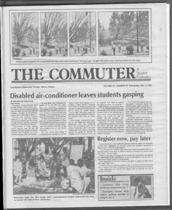 Commuter - May 13, 1987 - Volume 18, Edition 25 thumbnail