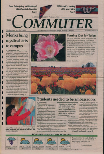 Commuter - Apr. 17, 2002 - Volume 33, Edition 20 thumbnail