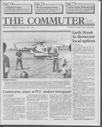 Commuter - Apr. 11, 1990 - Volume 22, Edition 19 thumbnail