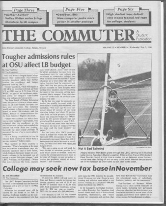 Commuter - Feb. 7, 1990 - Volume 22, Edition 14 thumbnail