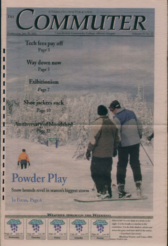 Commuter - Jan. 30, 2002 - Volume 33, Edition 12 thumbnail