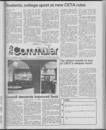 Commuter - Oct. 17, 1979  - Volume 11, Edition 3 thumbnail