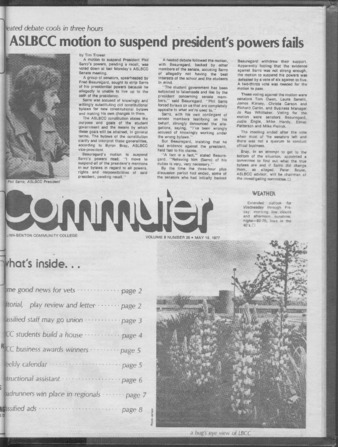 Commuter - May 18, 1977 - Volume 8, Edition 26 thumbnail