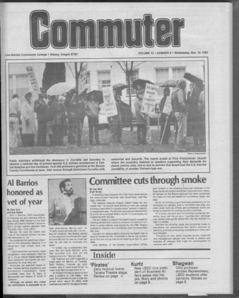 Commuter - Nov. 16, 1983 - Volume 15, Edition 8 thumbnail